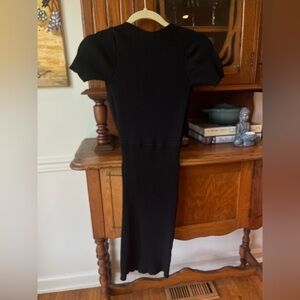Black Mini Body Con Dress